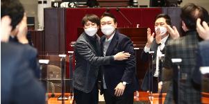 이준석 윤석열 지지율 강한 반등 주장, 