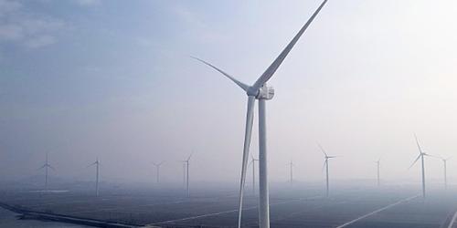 두산중공업, 전남 영광에 국내 최대 해상풍력발전기 시제품 설치 완료