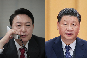 윤석열 시진핑과 통화, “북한 비핵화와 한반도 안정 위해 긴밀 협력”