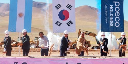 포스코그룹 아르헨티나 리튬공장 착공, 최정우 