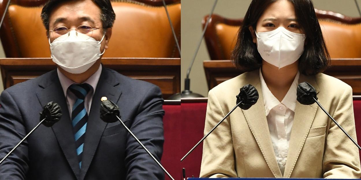 윤호중 검찰수사권 폐지 놓고 "권력 개혁", 박지현 "실리 잃을까 걱정"