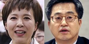 경기지사 양자대결, 김은혜 43.2% 김동연 41.4% 초접전