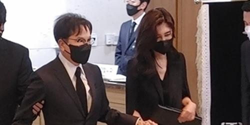 홍라희 이부진 이재현 구광모, 아워홈 회장 구자학 빈소 찾아 조문 