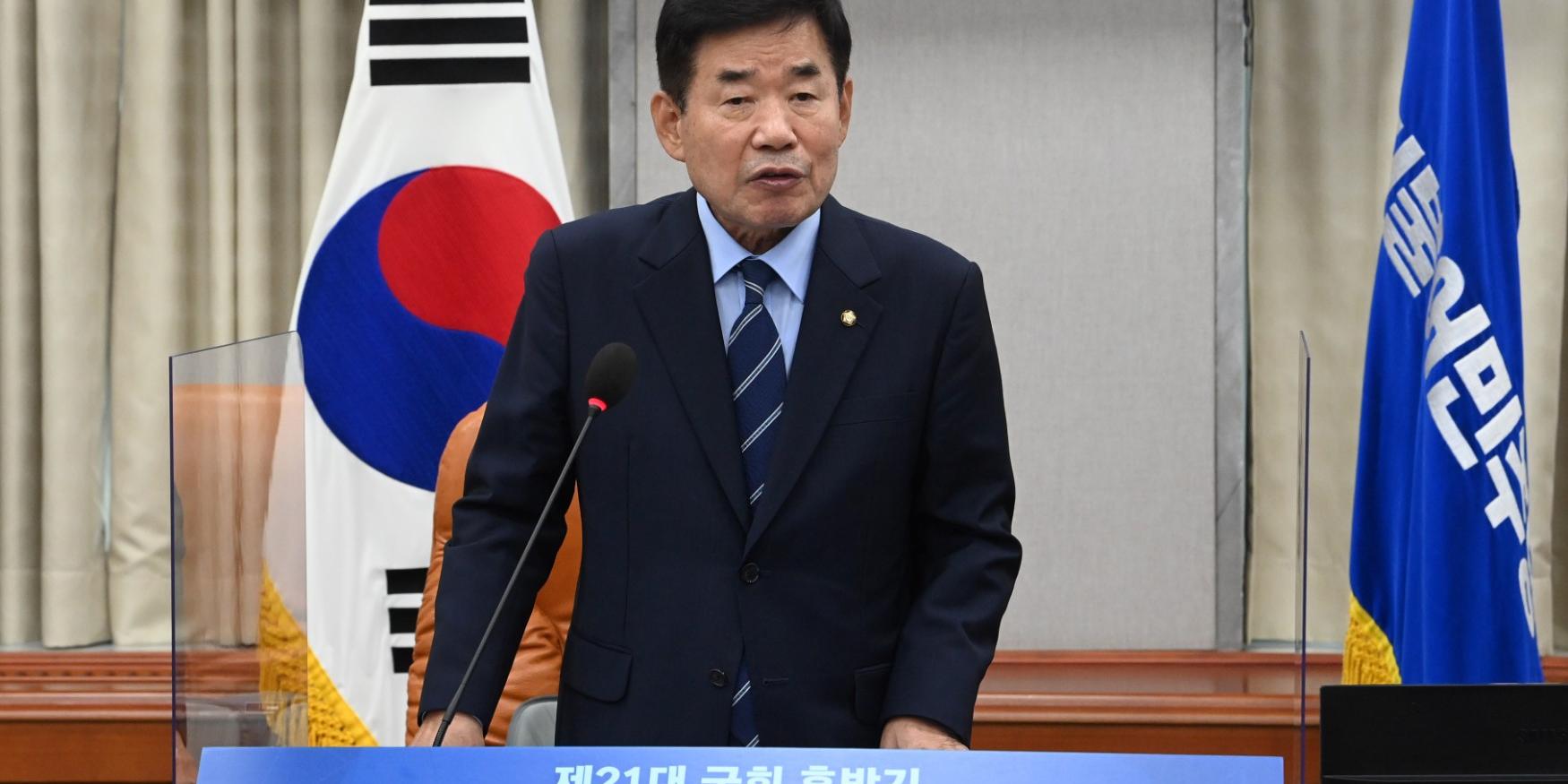 국회의장 후보에 21대 최고령 김진표, 중도성향으로 '협치' 적임자 평가