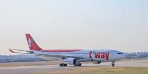 티웨이항공 대형기 A330-300 3호기 도입 완료, 기단 30대로 확대 