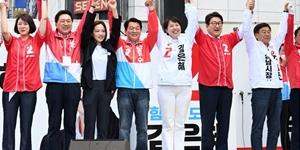 6·1 지방선거 막판 유세, 국민의힘 수도권에 민주당 대전세종에 집중