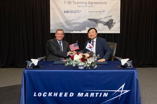 한국항공우주산업, 미국 전술훈련기 수주 위해 록히드마틴과 손잡아