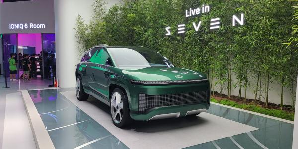 [부산모터쇼] 현대차 대형 SUV 아이오닉7 2024년 출시, 전기차시대 선도