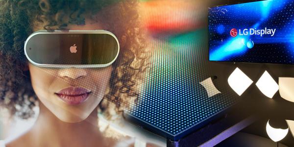 '긴축' 애플 혼합현실 기기는 계획대로, LG디스플레이에 새 시장 열린다