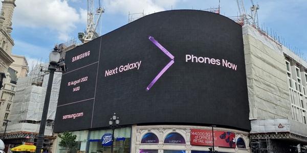 삼성전자, 세계 랜드마크에서 '갤럭시 언팩 2022' 옥외광고 시작