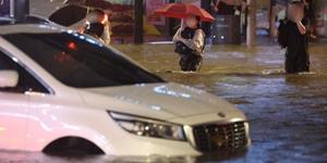 집중호우로 7명 사망, 서울 올림픽대로·강변북로 지하철 9호선 일부 통제