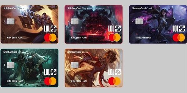 마스터카드, 신한카드와 함께 E스포츠 '롤' 체크카드 출시