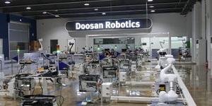 두산 주가 장중 강세, 자회사 로봇사업과 자체 기판소재사업 확대 기대감