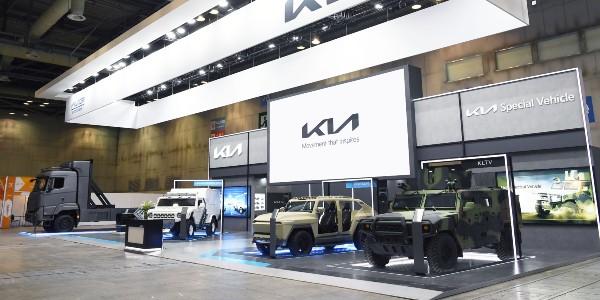 기아 킨텍스서 열리는 방산전시회 참여, 수소연료전지 트럭 콘셉트카 공개 