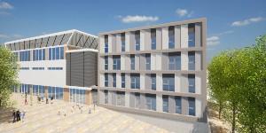 호반건설, 충남 아산탕정 중학교 증축공사에 모듈러공법 적용