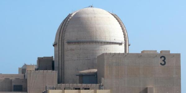 한국전력 수출 UAE 바라카 원전 3호기, 송전계통 연결하고 전력 공급