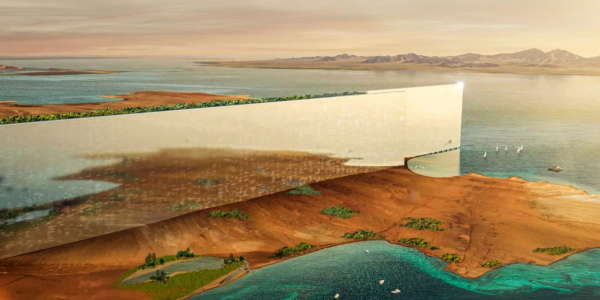 사우디 사막에 짓는 170km 직선도시 ‘더 라인’, 700조 미래 도시 모습은