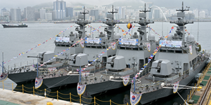 HJ중공업, 방위사업청과 2120억 규모 해군 신형 고속정 4척 건조계약