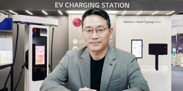 LG전자 전기차 충전사업 본격화, 조주완 LG그룹 '배터리 생태계' 확대