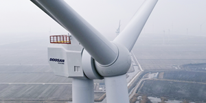 두산에너빌리티 8MW 해상풍력발전시스템 국제 형식인증, 국내선 처음