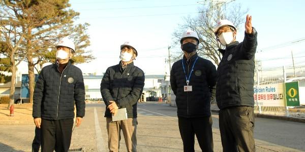 코오롱인더스트리 사장 김영범 구미공장 찾아, 