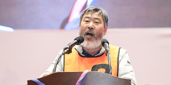 [단독] 한국노총 위원장 김동명, 첫 활동으로 산업은행 이전반대 집회 참석