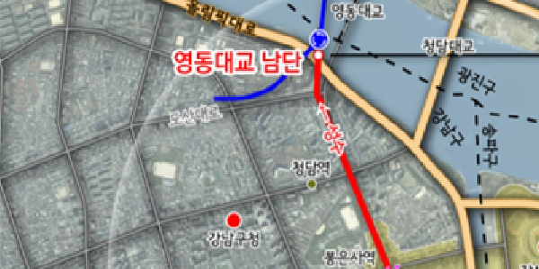 서울 동부간선 대치IC~영동대교 남단 구간 지하도로 바뀐다, 2028년 개통