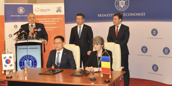 한화에어로스페이스 유럽 사업 확대 나서, 루마니아 무기 현대화사업 참여