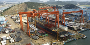 현대삼호중공업 유럽 소재 선사의 컨테이너선 12척 수주, 2조5천억 규모