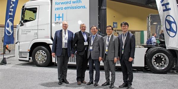 현대차 북미 최대 수소산업 행사 참가, 수소상용차 실증사업 제안 추진