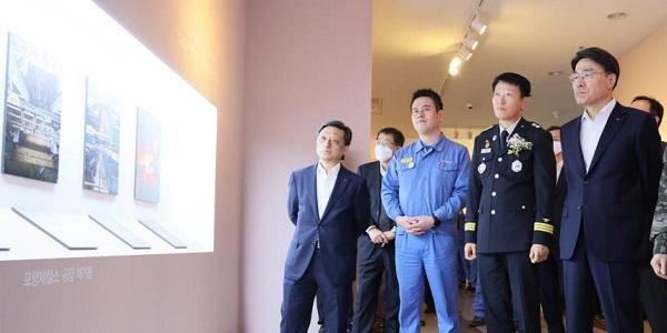 포스코 포항제철소 가동 정상화 기념식, 최정우 “임직원 헌신에 감사”