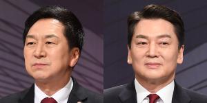 [리얼미터] 국힘 당대표 양강구도 흔들, 김기현 다자·양자 다 안철수 압도