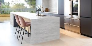 현대L&C 고급 석재 제품 '오피모' 출시, 세계 첫 천연 규암 적층무늬 적용