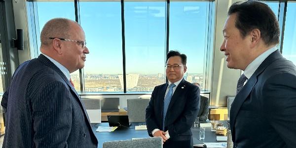 최태원, 유럽 3국 주요 친환경기업과 풍력·ESS·수소·소형모듈원전 협력