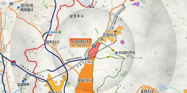 남양주 풍약역 일대 주민 위한 복합공간 들어선다, LH 연구용역 착수