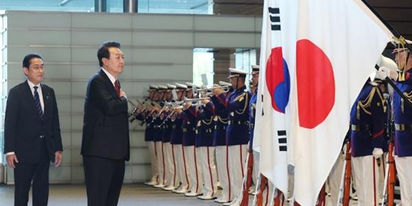 한일 정상회담 종료, 윤석열 