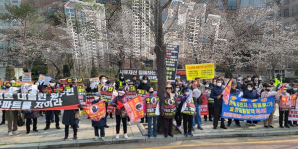 [현장] 공공재개발 반대 목소리 더 커졌다, 
