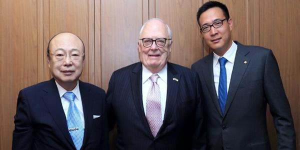 한화 사외이사로 미국 헤리티지재단 에드윈 퓰너 선임, 김승연 40년 지기