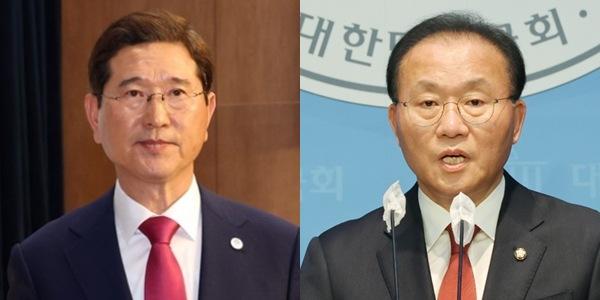 '수도권' 김학용 대 '협상력' 윤재옥, 국민의힘 원내대표 후보 격돌