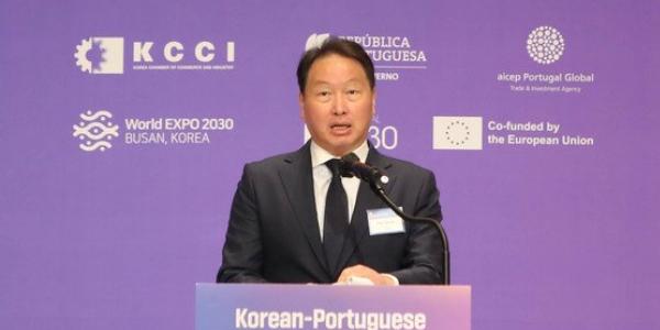 대한상의 최태원, ‘한국-포르투갈 포럼’에서 배터리와 전기차 협력 강조
