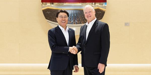 포스코그룹 전 미 국무부 부장관 비건 초청 세미나, 최정우 