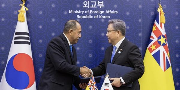 한국 ‘니우에’와 192번째 수교, 태평양 도서국 전체와 외교관계 수립