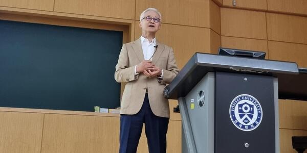 삼성전자 대표 경계현 연세대 강연, “내년부터 챗GPT 도입해 업무 효율화”