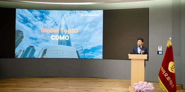 롯데바이오로직스 대표 이원직, 창립 1주년 맞아 “하나된 역량으로 큰 성장”