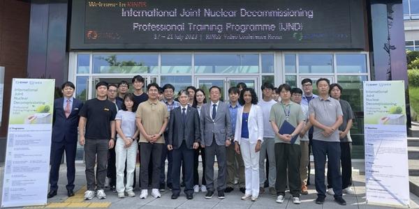 한수원, 국제원자력기구 인증 ‘원전해체 전문교육 과정’ 수료식 열어