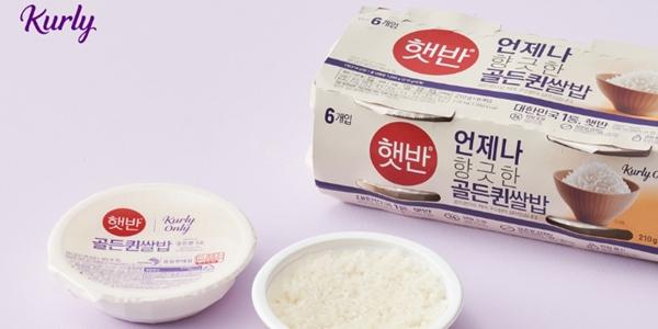 컬리, CJ제일제당 협업제품 ‘햇반 골든퀸쌀밥’ 초도물량 7천 세트 완판