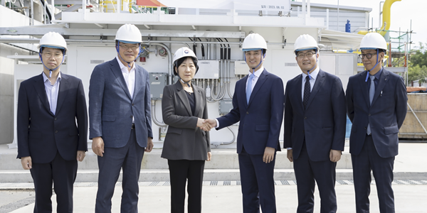 SKE&S 환경부, ‘공정률 99%’ 액화수소플랜트 기반 수소 모빌리티사업 논의