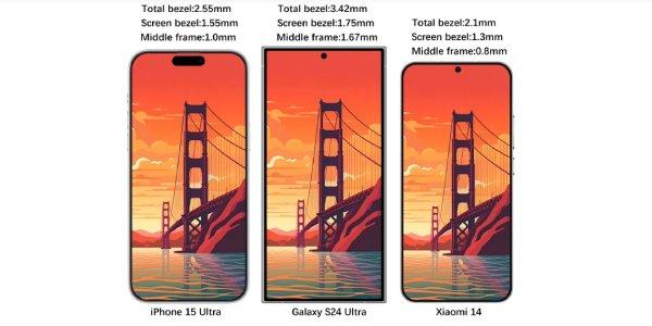 삼성전자 갤럭시S24울트라 엣지 화면 포기하나, 베젤 두꺼워진다 전망도