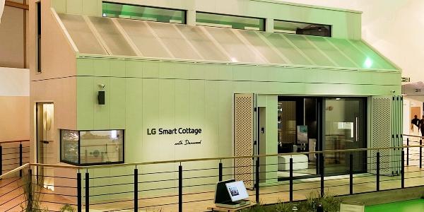 GS건설, 유럽 가전전시회에서 LG전자와 함께 개발한 모듈러주택 선보여 