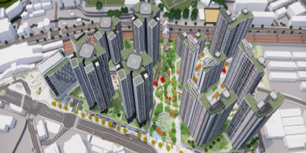 서울시, 온수역 럭비구장 터에 40층 1821세대 아파트·오피스 개발 승인